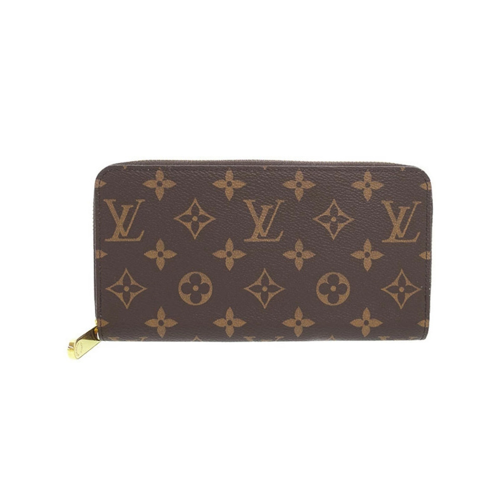 Louis Vuitton Monogram Zippy Wallet Round Zipper Long